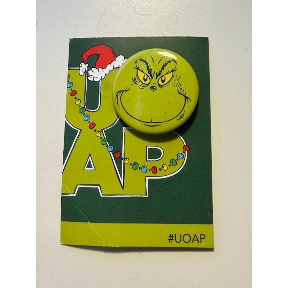 Universal Orlando UOAP Grinchmas 25 Years The Grinch Passholder Button Pin 2023
